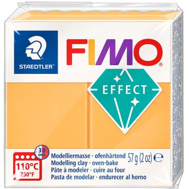 Modelliermasse Fimo Kunststoff 57g effect neon orange Modelliermasse Fimo Kunststoff 57g effect neon orange - Bild-Darstellung des Produktes 1