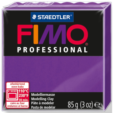 Modelliermasse Fimo Professional lila 85g Modelliermasse Fimo Professional lila 85g - Bild-Darstellung des Produktes 1
