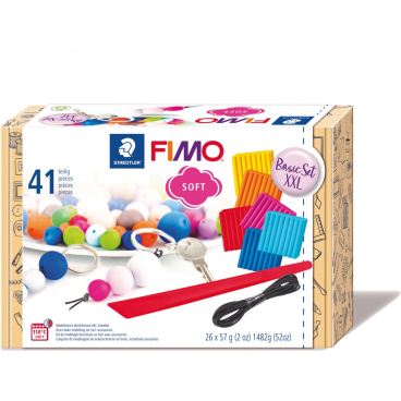 Modelliermasse Set FIMO soft Basic XXL Modelliermasse Set FIMO soft Basic XXL - Bild-Darstellung des Produktes 1