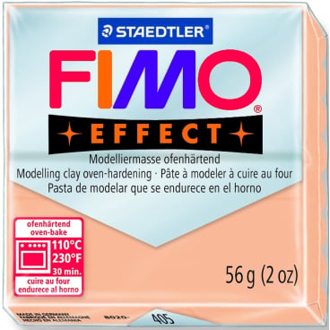Modelliermasse Fimo effect Kunststoff 56 g peach Normalblock Modelliermasse Fimo effect Kunststoff 56 g peach Normalblock - Bild-Darstellung des Produktes 1