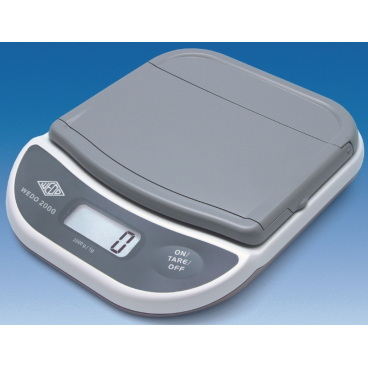 Elektronische Brief- und Päckchenwaage 2000 weiß/mittelgrau Elektronische Brief- und Päckchenwaage 2000 weiß/mittelgrau - Bild-Darstellung des Produktes 1