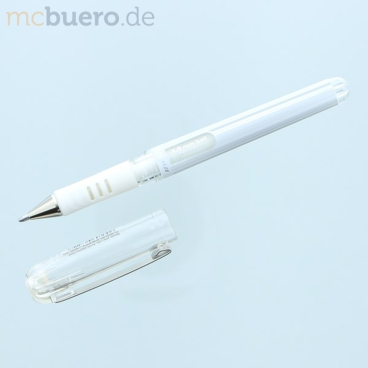 Geltintenroller Hybrid Gel Grip DX 0,5mm weiß Geltintenroller Hybrid Gel Grip DX 0,5mm weiß - Bild-Darstellung des Produktes 1