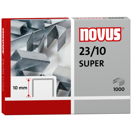 Novus 23/10 Super Heftklammer