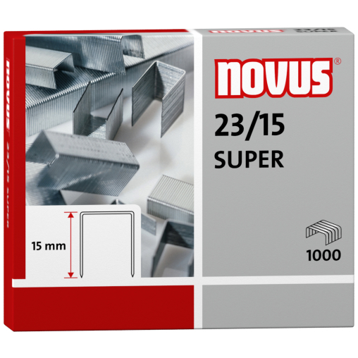 Novus 23/15 Super Heftklammer