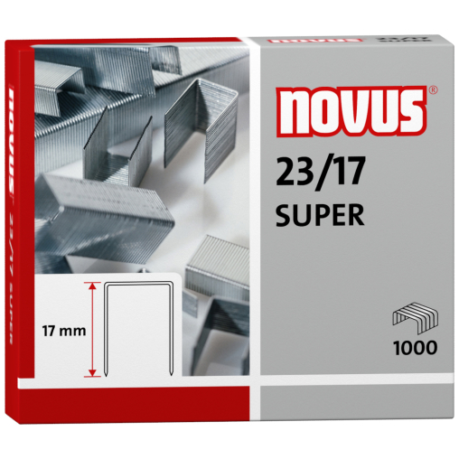 Novus 23/17 Super Heftklammer