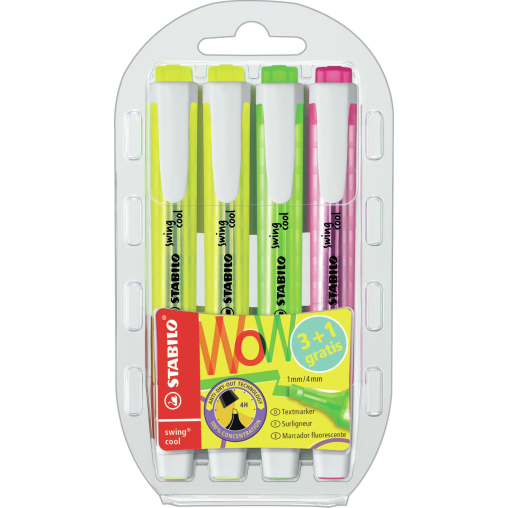 STABILO® swing cool Pastel Edition Textmarker