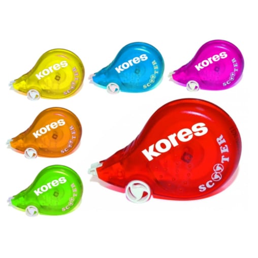 Kores Scooter Colour Einweg-Korrekturroller
