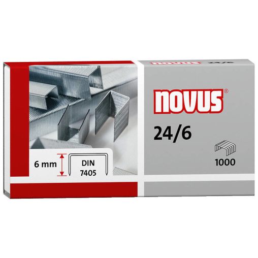 Novus 24/6 DIN Standardheftklammer