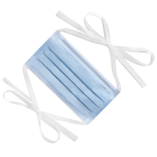 B. Braun Folitex® tie-on Gesichtsmaske, blau