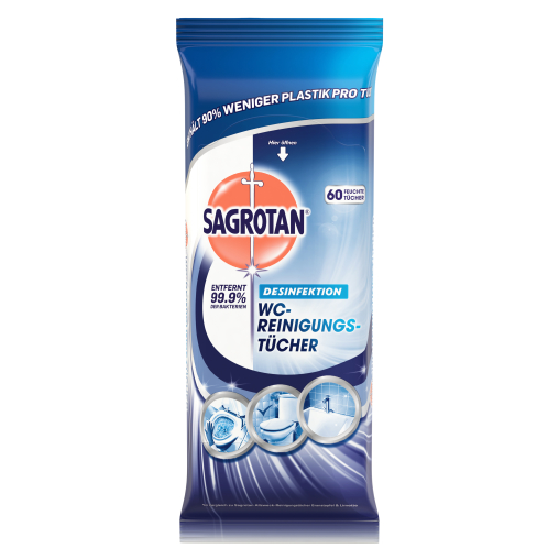 SAGROTAN WC-Reinigungstücher