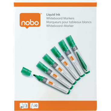Boardmarker Liquid Ink Rundspitze VE=10 Stück grün Boardmarker Liquid Ink Rundspitze VE=10 Stück grün - Bild-Darstellung des Produktes 1