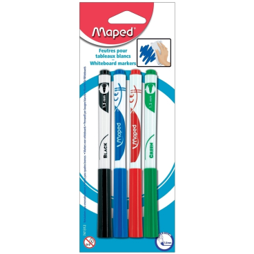 Whiteboardmarker Peps 1,5mm 4 Farben Whiteboardmarker Peps 1,5mm 4 Farben - Bild-Darstellung des Produktes 1
