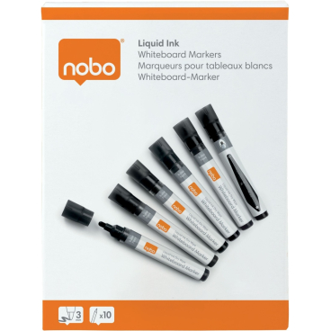 Boardmarker Liquid Ink Rundspitze VE=10 Stück schwarz Boardmarker Liquid Ink Rundspitze VE=10 Stück schwarz - Bild-Darstellung des Produktes 1