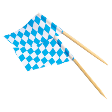 NATURESTAR Flaggenpicker 1 Packung = 200 Stück, Bayern - Bild-Darstellung des Produktes 1