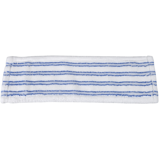 Microfasermopp mit Borsten, blau/ weiß