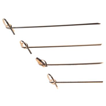 NATURESTAR Loop Fingerfood Spieße 1 Beutel = 250 Stück, 18 cm, schwarz - Bild-Darstellung des Produktes 1