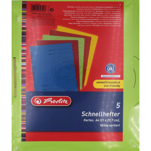 Herlitz Schnellhefter, A4