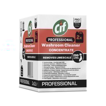 Cif Professional Badreiniger, Konzentrat 1 Karton = 2 Kanister à 2 Liter - Bild-Darstellung des Produktes 1
