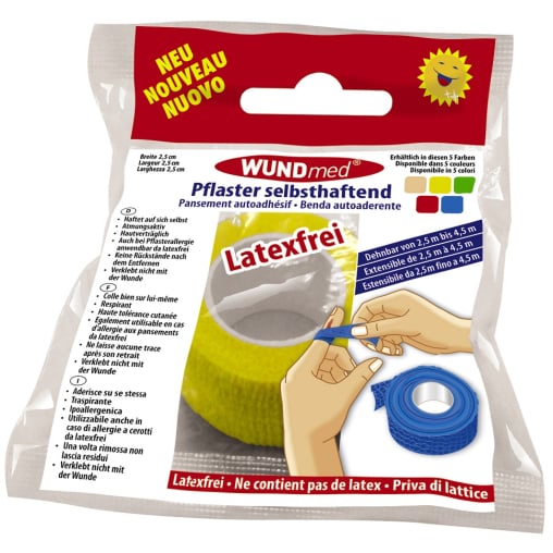WUNDmed® Wundversorgung Pflaster, selbsthaftend