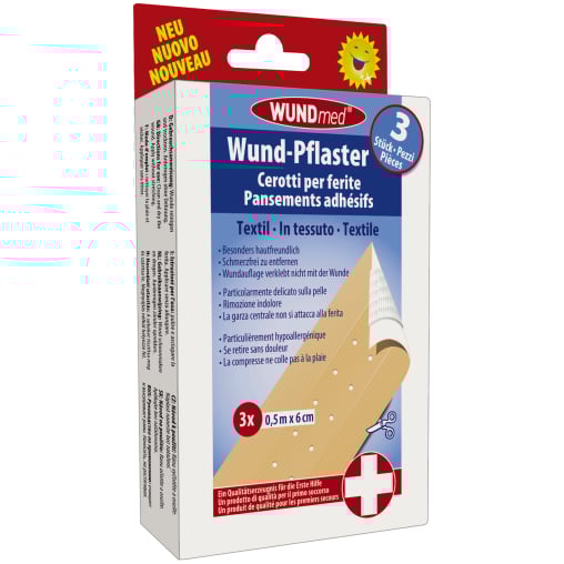 WUNDmed® Wundversorgung Wund-Textilpflaster