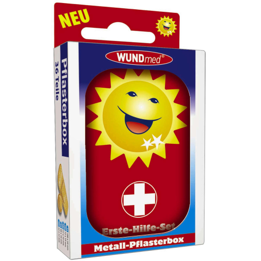 WUNDmed® Wundversorgung Erste-Hilfe-Box, 36-teiliges-Set