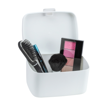 WENKO Barcelona Badbox Maße (B x H x T): 19,5 x 11 x 16 cm, weiß - Bild-Darstellung des Produktes 1