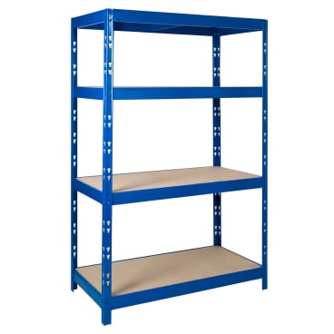 Pro-Bau-Tec Weitspannsteckregal 350kg Tragkraft 120cm breit 1 Stück - Bild-Darstellung des Produktes 1