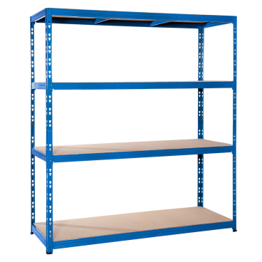 Pro-Bau-Tec Weitspannsteckregal 350kg Tragkraft 160cm breit 1 Stück - Bild-Darstellung des Produktes 1