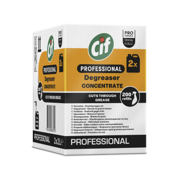 Cif Professional Fettlöser, Konzentrat 1 Karton = 2 Kanister à 2 Liter - Bild-Darstellung des Produktes 1