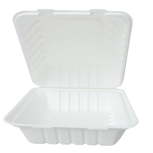 NATURESTAR Hamburger Bio Lunchbox, rechteckig