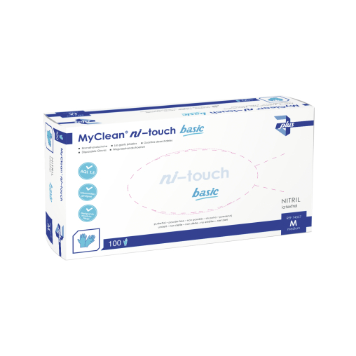 MaiMed® MyClean ni-touch basic Einmalhandschuhe, blau