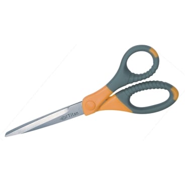 Schere Titan Plus 18cm grau/gelb Schere Titan Plus 18cm grau/gelb - Bild-Darstellung des Produktes 1