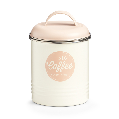 Zeller Coffee Vorratsdose, creme/rosé