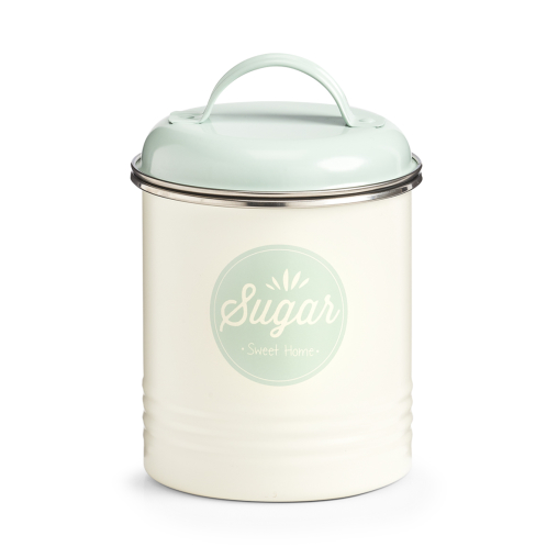 Zeller Sugar Vorratsdose, creme/mint