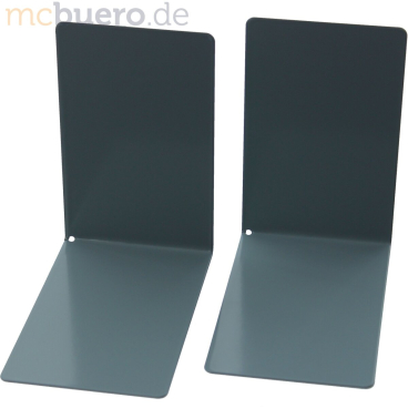 Buchstützen 85x140x140mm Metall grau Buchstützen 85x140x140mm Metall grau - Bild-Darstellung des Produktes 1