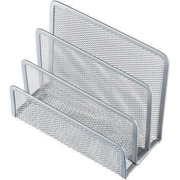 Briefständer Mesh Metall silber Briefständer Mesh Metall silber - Bild-Darstellung des Produktes 1