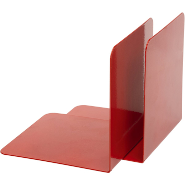 Buchstützen 130x140x140mm Metall rot VE=2 Stück Buchstützen 130x140x140mm Metall rot VE=2 Stück - Bild-Darstellung des Produktes 1