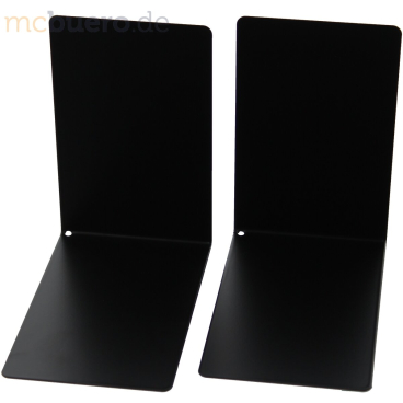 Buchstützen 85x140x140mm Metall schwarz Buchstützen 85x140x140mm Metall schwarz - Bild-Darstellung des Produktes 1