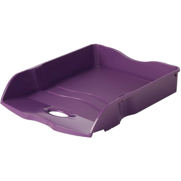 Briefablage Re-Loop A4/C4 RC-Kunststoff stapelbar lila Briefablage Re-Loop A4/C4 RC-Kunststoff stapelbar lila - Bild-Darstellung des Produktes 1