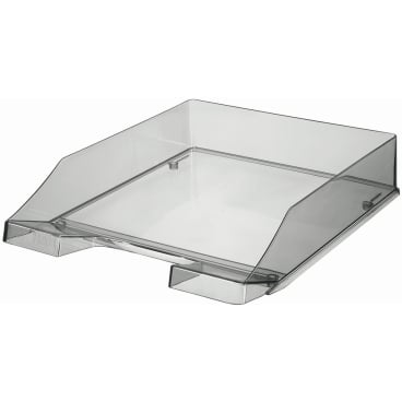 Briefablage A4 Polystyrol transparent-grau Briefablage A4 Polystyrol transparent-grau - Bild-Darstellung des Produktes 1