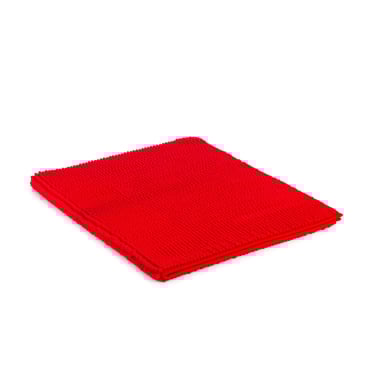 Gözze Chenille Badteppich, 50 x 70 cm Farbe: rot - Bild-Darstellung des Produktes 1