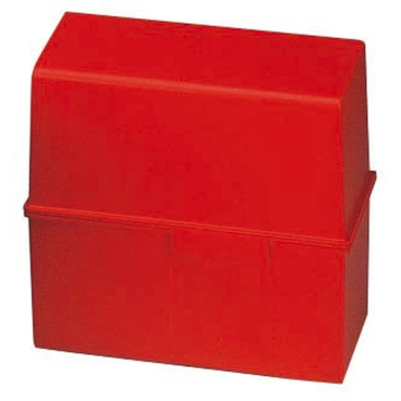 Karteikartenbox A7 quer 300 Karten rot Karteikartenbox A7 quer 300 Karten rot - Bild-Darstellung des Produktes 1