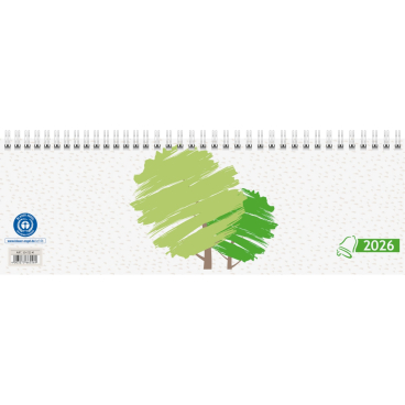Querkalender 29,7x10,5cm 1 Woche/2 Seiten UWS Kalendarium 2026 Querkalender 29,7x10,5cm 1 Woche/2 Seiten UWS Kalendarium 2026 - Bild-Darstellung des Produktes 1