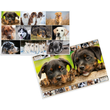 Schreibunterlage 55x35cm Hunde Schreibunterlage 55x35cm Hunde - Bild-Darstellung des Produktes 1