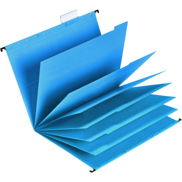 Mehrfachhängemappe UniReg 6 Trennblätter blau Mehrfachhängemappe UniReg 6 Trennblätter blau - Bild-Darstellung des Produktes 1