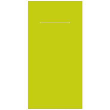 Mank Basic Pocket-Napkins Serviettentasche, kiwi 1 Karton = 4 x 75 Stück = 300 Serviettentaschen - Bild-Darstellung des Produktes 1