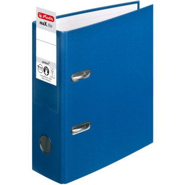 Ordner Kunststoff A5 hoch maX.file protect 75mm blau Ordner Kunststoff A5 hoch maX.file protect 75mm blau - Bild-Darstellung des Produktes 1