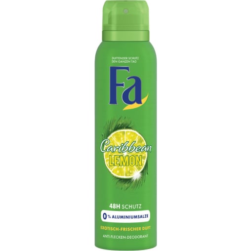 Fa Caribbean Lemon 48h Deodorant Spray
