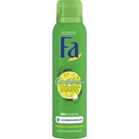 Fa Caribbean Lemon 48h Deodorant Spray