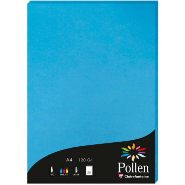 Papier Pollen A4 120g 50 Blatt karibik Papier Pollen A4 120g 50 Blatt karibik - Bild-Darstellung des Produktes 1